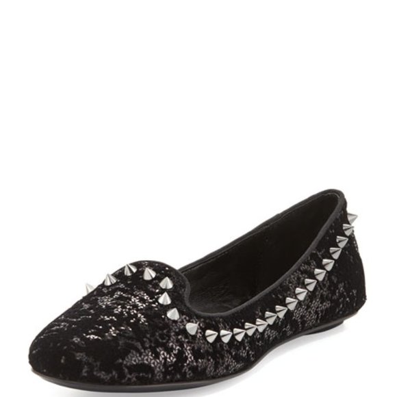 Ash Shoes - ASH As-if Sequin Spiked Flat
